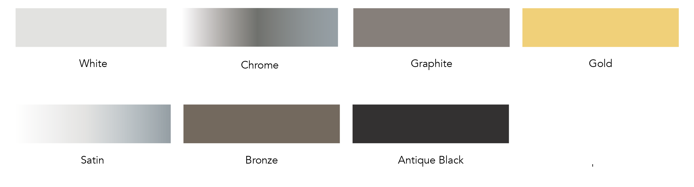 Colour Swatches Colour Swatches