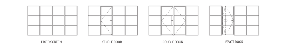 Fixed Screens and Doors